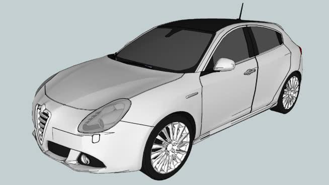 2010 giulietta阿尔法·罗密欧（汽车su模型940型） 汽车 第1张
