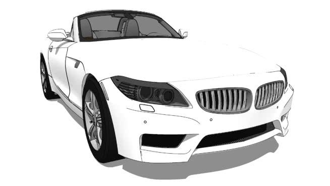 2012 BMW Z4 (E89)汽车su模型 汽车 第1张