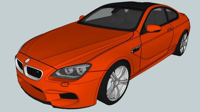 2013 BMW F13 M6汽车su模型 汽车 第1张