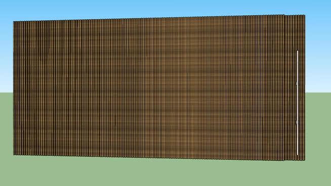 门面板的板条correr花格，隔断su模型 花格,幕墙,框架,隔断 第1张