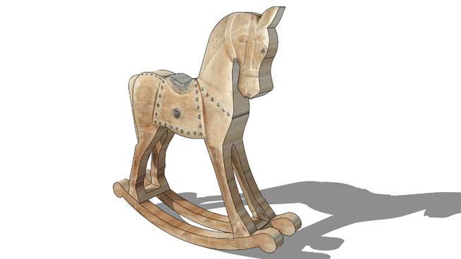 马， 59型su素材设计 雕塑 第1张