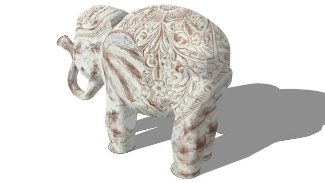 装饰大象的家园 138359 0%以下，型su雕塑 雕塑 第1张