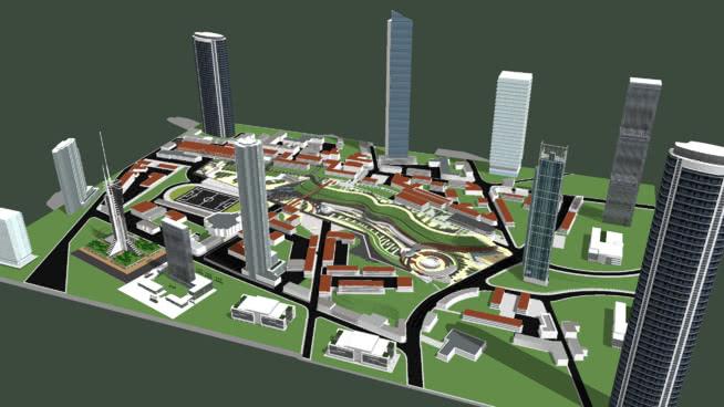 市政规划模型 市政工程 第1张