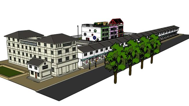商业街，幼儿园，建筑设计 市政工程 第1张