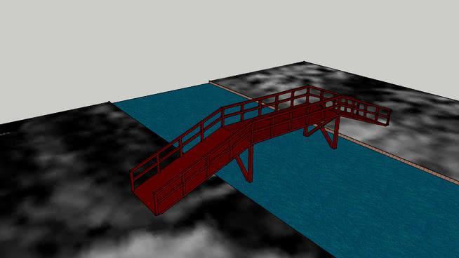 这tennisbaan bolsward市政路桥模型brugetje 市政工程 第1张