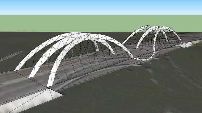 enneus heermabrug市政路桥模型 市政工程 第1张