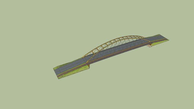 hogeweidebrug市政路桥模型 市政工程 第1张