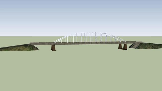 马丁lutherkingbrug utrecht市政路桥模型 市政工程 第1张