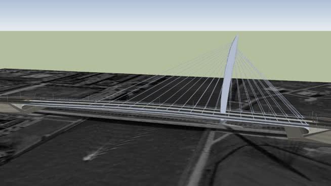 clausbrug市政路桥模型王子 市政工程 第1张