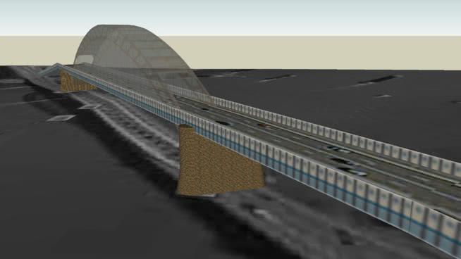 waalbrug市政路桥模型the 市政工程 第1张