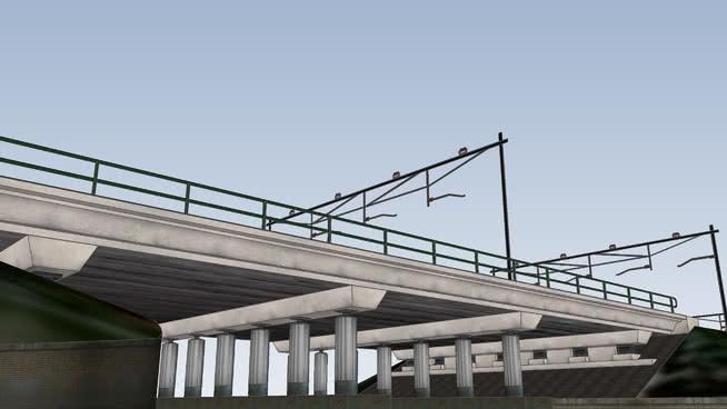 Volksparktunnel市政路桥模型 市政工程 第1张