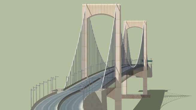 拉波特bridge市政路桥模型石 市政工程 第1张