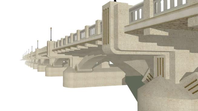 bridge市政路桥模型阿诺卡- champlin 市政工程 第1张