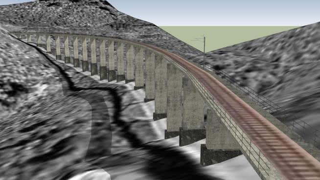 hapuawhenua viaduct（1987），新zealand市政路桥模型 市政工程 第1张
