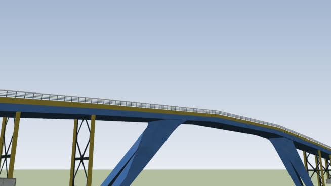 朱莉安娜的库拉索岛，antilles市政路桥模型桥，荷兰 市政工程 第1张