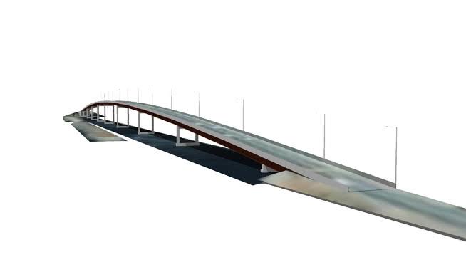 惠特尼bridge市政路桥模型诺里斯 市政工程 第1张