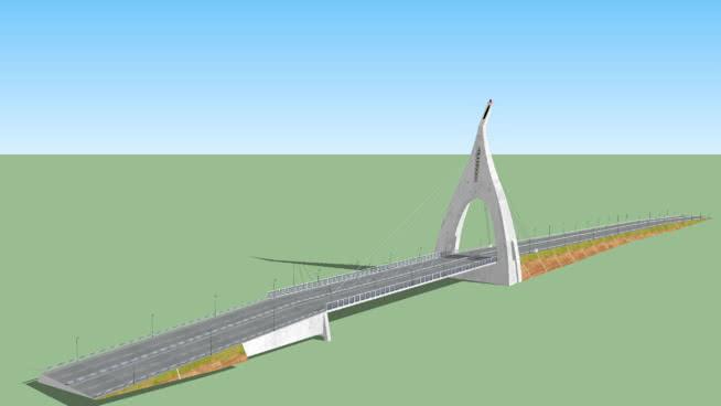 strallato SS桥”monserrato - sestu”cagliari市政路桥模型554 市政工程 第1张
