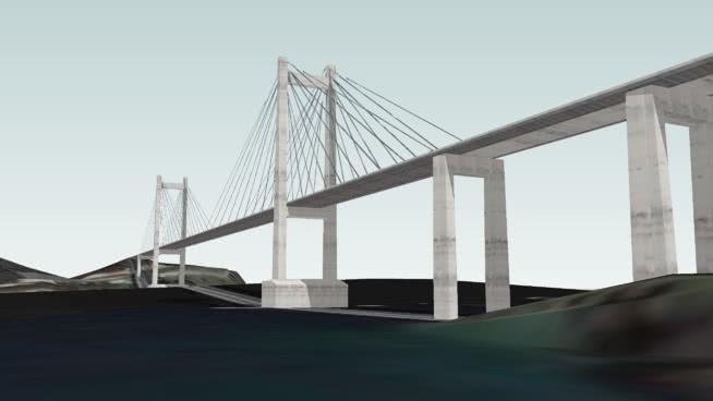 rande市政路桥模型桥 市政工程 第1张