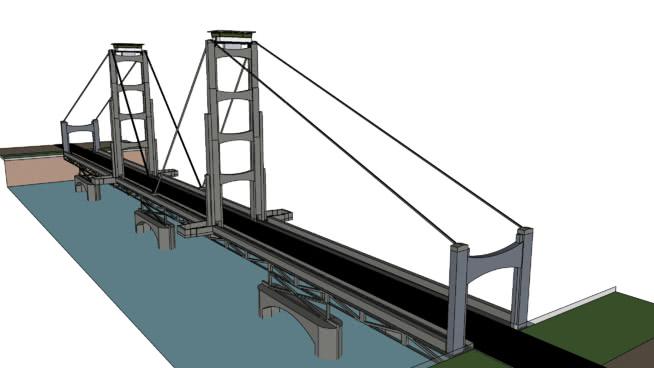 bridge市政路桥模型 桥 第1张