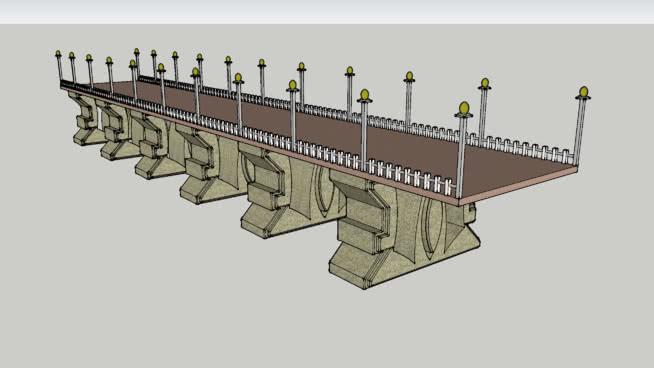 Bridge市政路桥模型 桥 第1张
