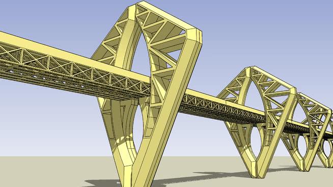 skyhigh市政路桥模型桥 桥 第1张