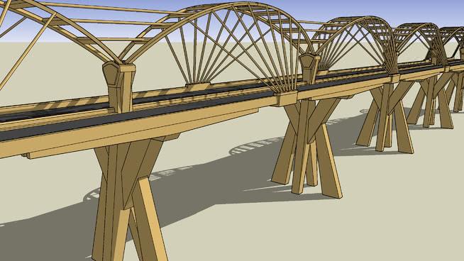 zik市政路桥模型桥 桥 第1张