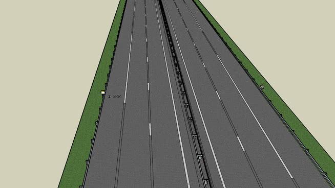 Expressway市政路桥模型 市政工程 第1张