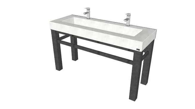 厨卫水槽模型-编号162488 sketchup室内模型下载 第1张