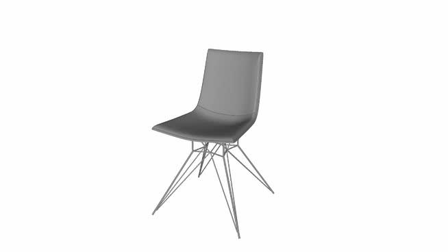 椅子凳子模型-编号162852 sketchup室内模型下载 第1张