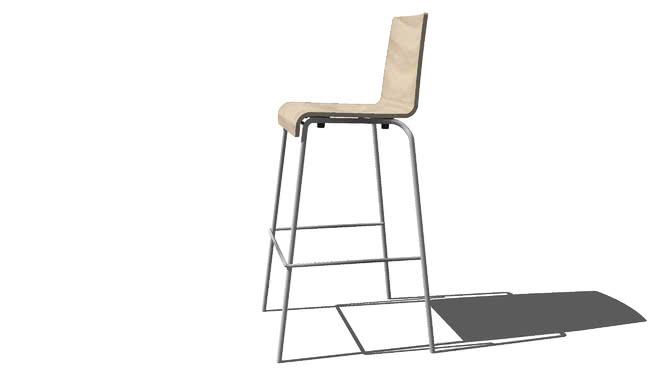 椅子模型-编号163013 sketchup室内模型下载 第1张