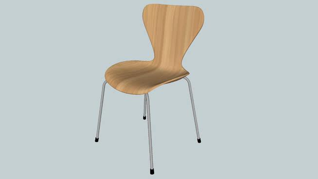 椅子凳子模型-编号163274 sketchup室内模型下载 第1张