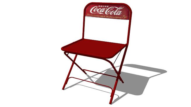 椅子的可口可乐， 69室内模型 sketchup室内模型下载 第1张