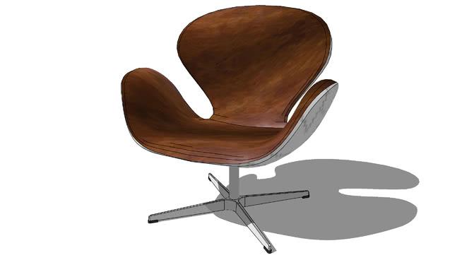 harisson椅，室内模型 sketchup室内模型下载 第1张