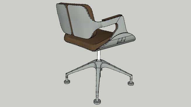 银质椅子 sketchup室内模型下载 第1张