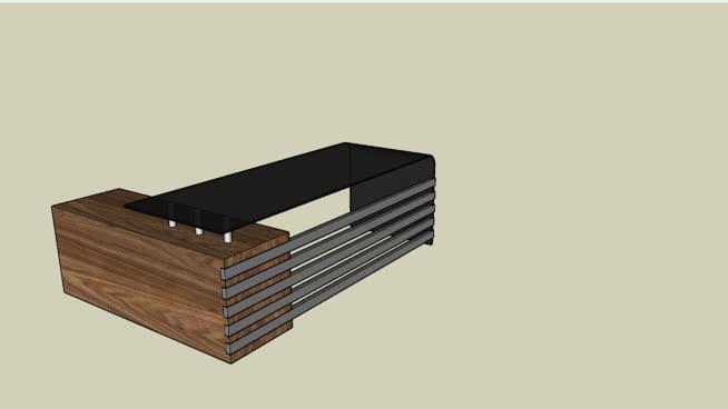 桌子草图大师模型下载-室内家具编号165560 sketchup室内模型下载 第1张