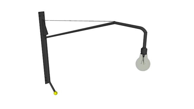 灯具装饰模型-编号165941 sketchup室内模型下载 第1张