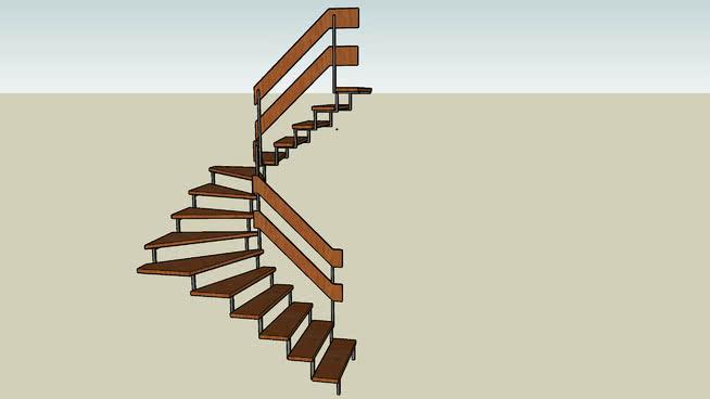 楼梯楼梯 sketchup室内模型下载 第1张