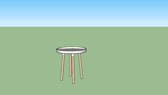 table室内模型 sketchup室内模型下载 第1张