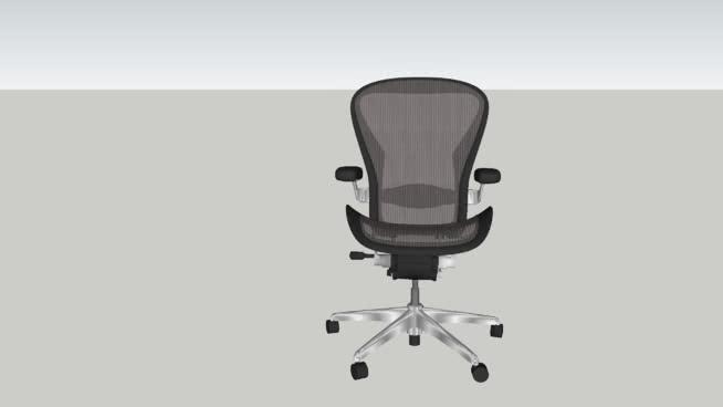 三分钟自定义Arron®椅子从智能家具 sketchup室内模型下载 第1张