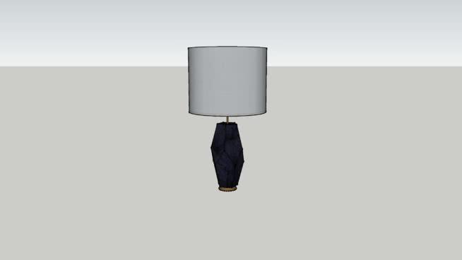 台灯模型-编号166859 sketchup室内模型下载 第1张