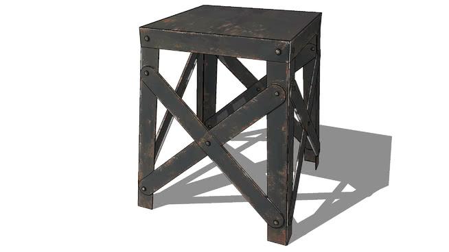吧凳小凳子模型-编号167645 sketchup室内模型下载 第1张