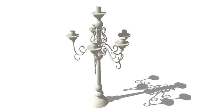 灯具装饰模型-编号168899 sketchup室内模型下载 第1张