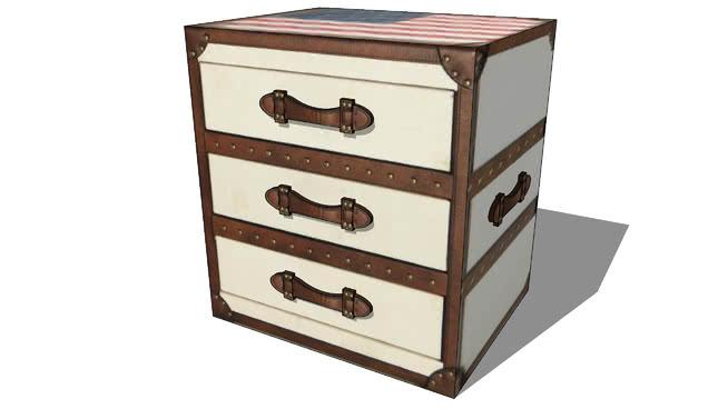 储物箱玩具箱工具箱模型-编号169052 sketchup室内模型下载 第1张