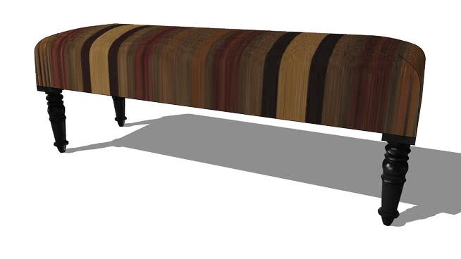 床凳撒马尔罕， 室内模型 sketchup室内模型下载 第1张