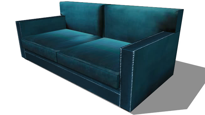 沙发的花花公子蓝鸭、家、0室内模型685 sketchup室内模型下载 第1张