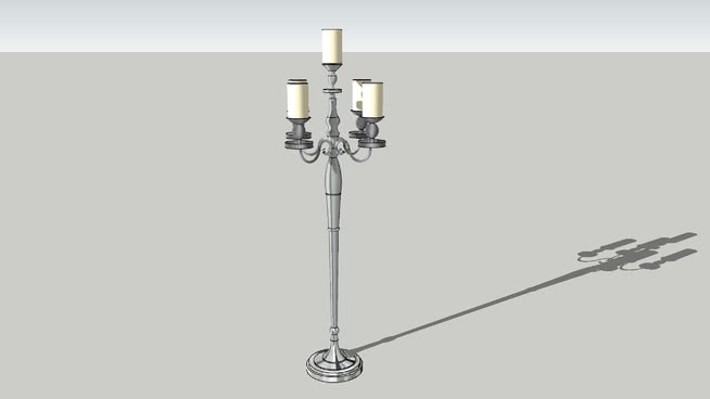 灯具装饰模型-编号171016 sketchup室内模型下载 第1张