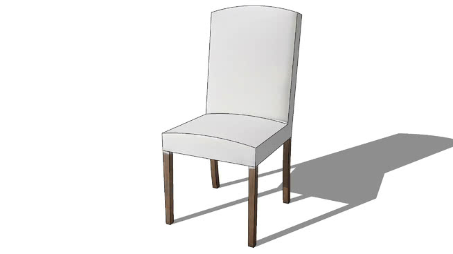 餐椅宴会椅普通椅模型-编号171139 sketchup室内模型下载 第1张