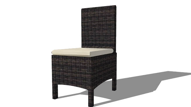 餐椅宴会椅普通椅模型-编号171178 sketchup室内模型下载 第1张