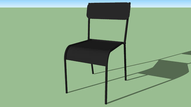 椅子爱迪生，室内模型 sketchup室内模型下载 第1张