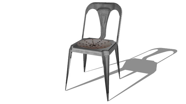 灰色的椅子multipl'，室内模型 sketchup室内模型下载 第1张